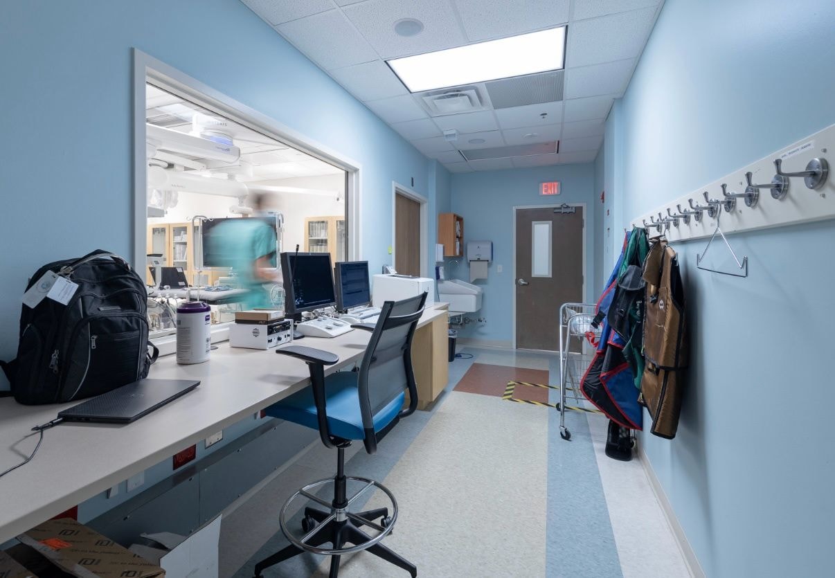 Ascension Sacred Heart EP Lab — Pensacola, FL — Control Room