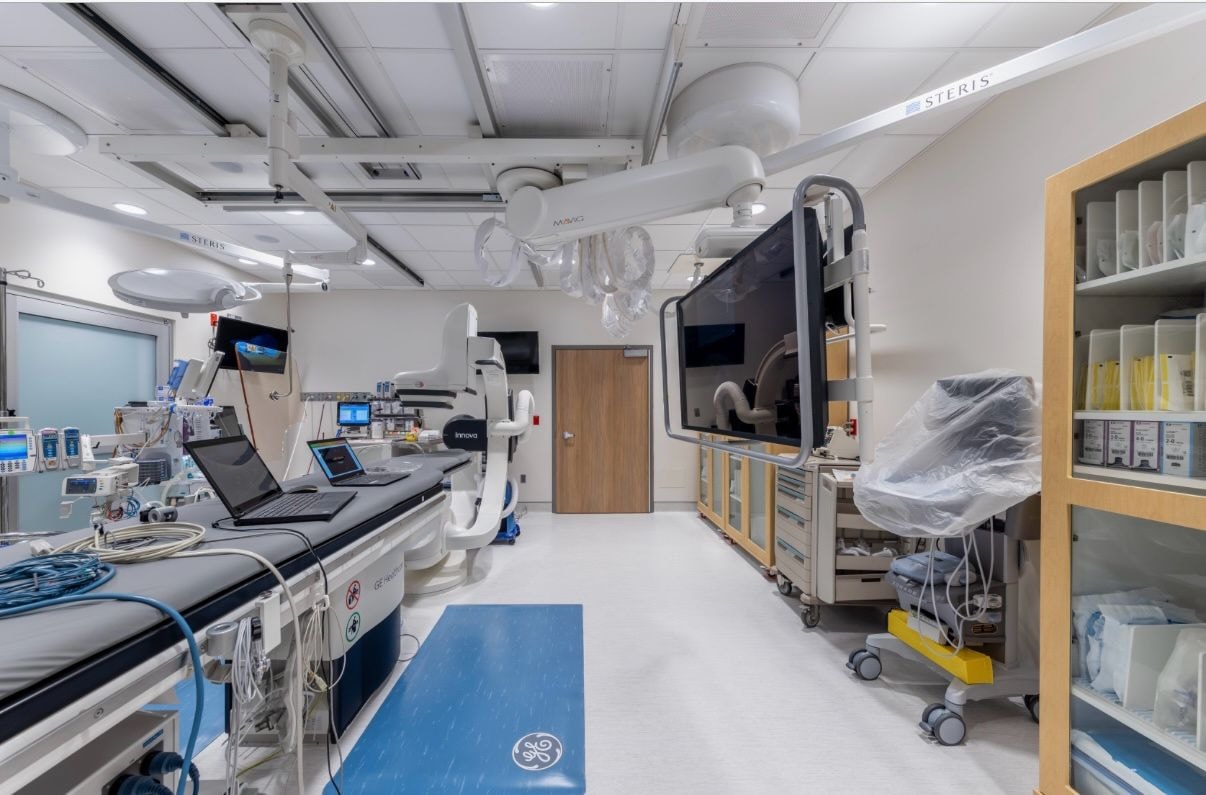 Ascension Sacred Heart EP Lab — Pensacola, FL — Procedure Room